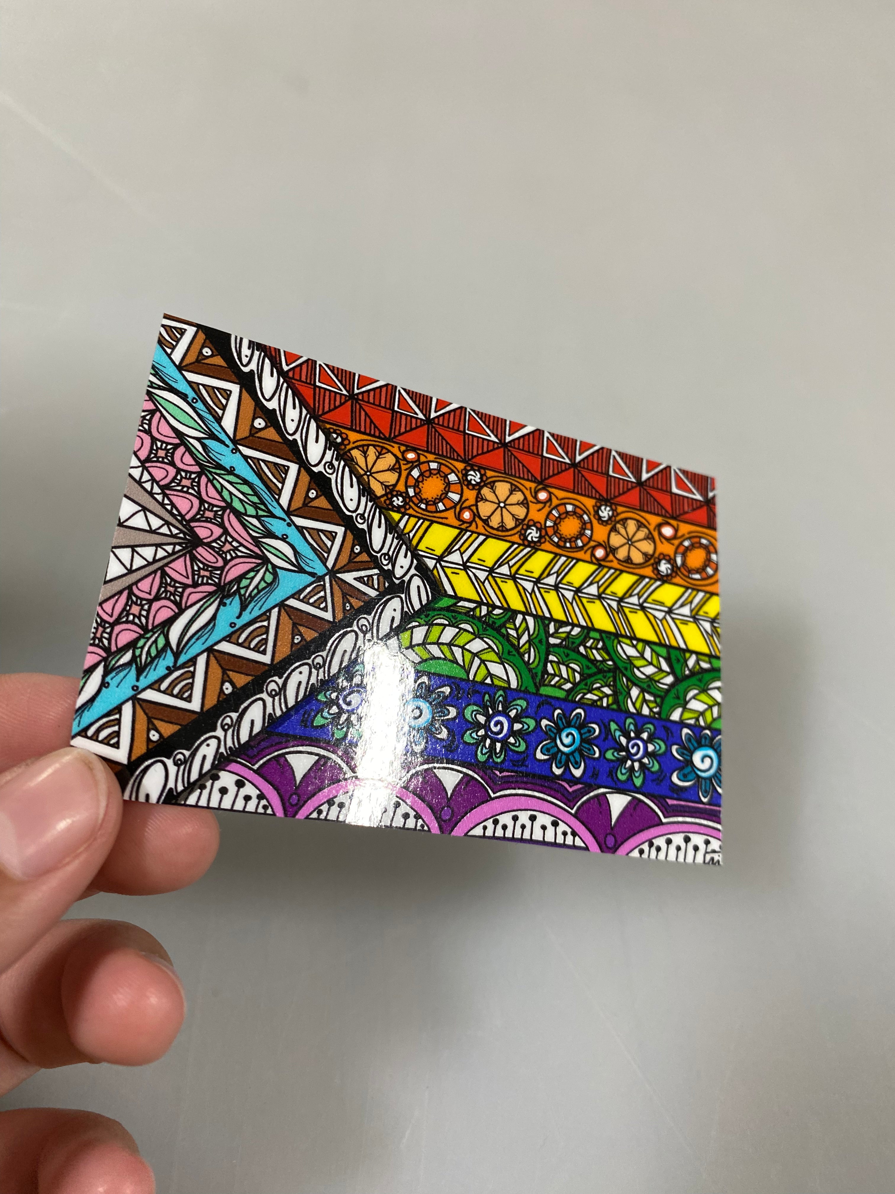 Progressive Flag Sticker – Thing Called Art