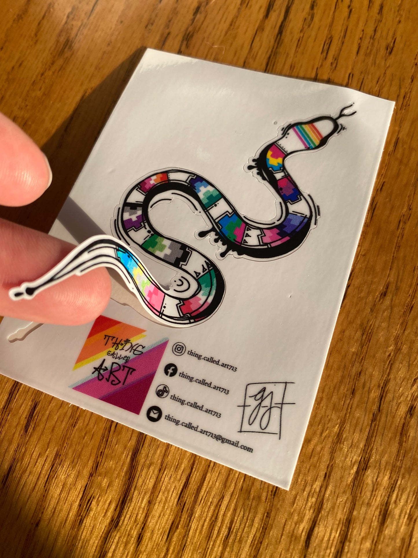 Sexuality Snake Sticker